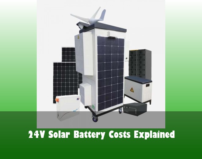 24V Solar Battery Costs Explained